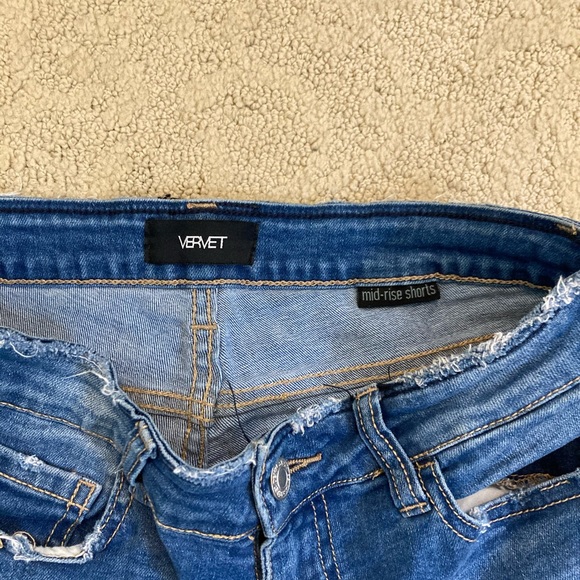 Veret Dark Wash Denim Shorts 26 - Picture 5 of 5